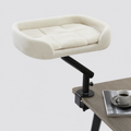 Verhoogd Kattenbed voor Bureau met 360° Draaibare Arm en Tafelklem