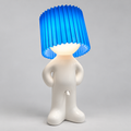 Tafellamp Figuur - Decoratief Design met Plooikap en LED