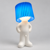 Tafellamp Figuur - Decoratief Design met Plooikap en LED