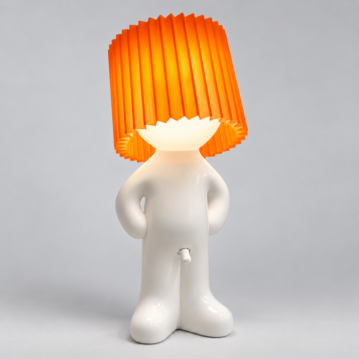 Tafellamp Figuur - Decoratief Design met Plooikap en LED