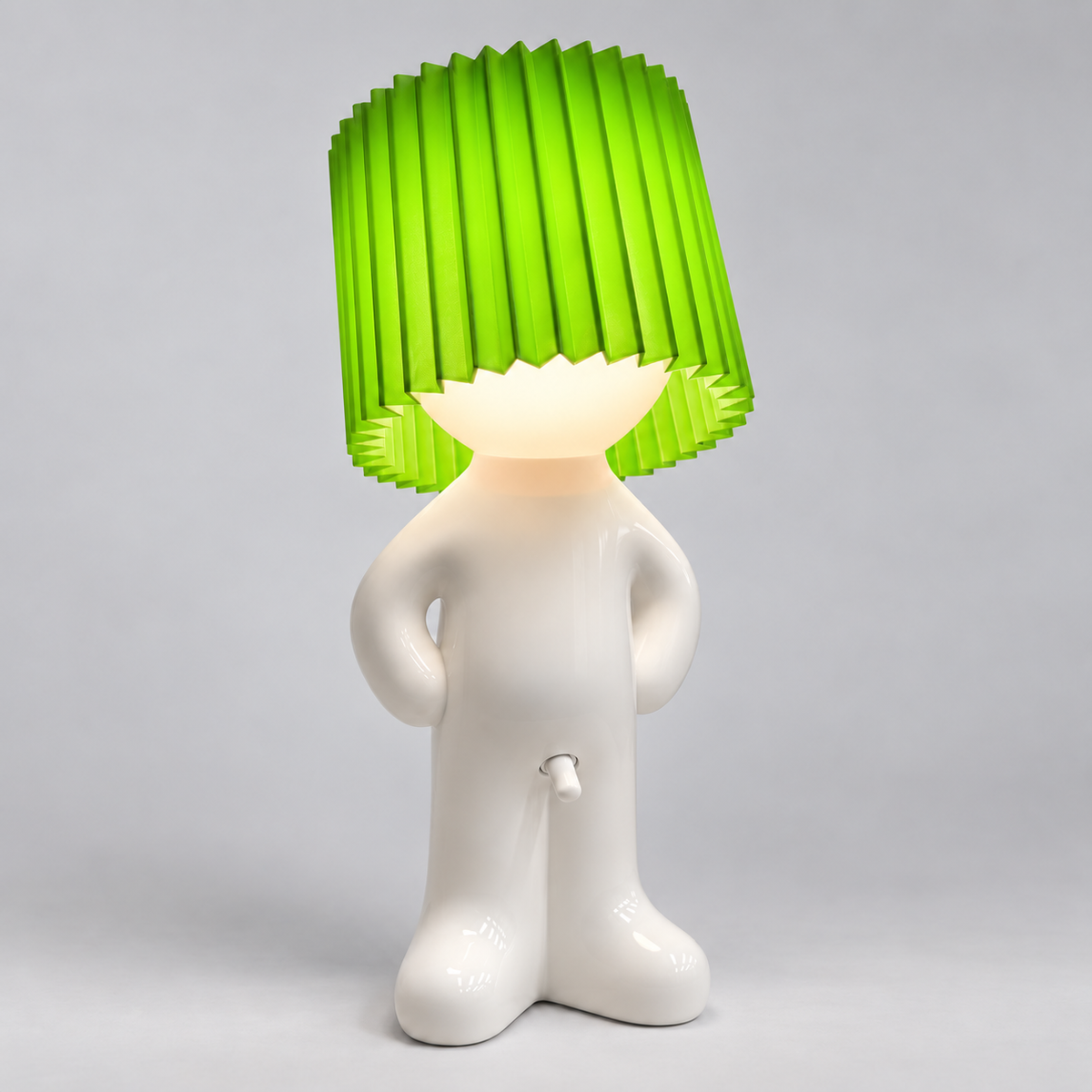 Tafellamp Figuur - Decoratief Design met Plooikap en LED