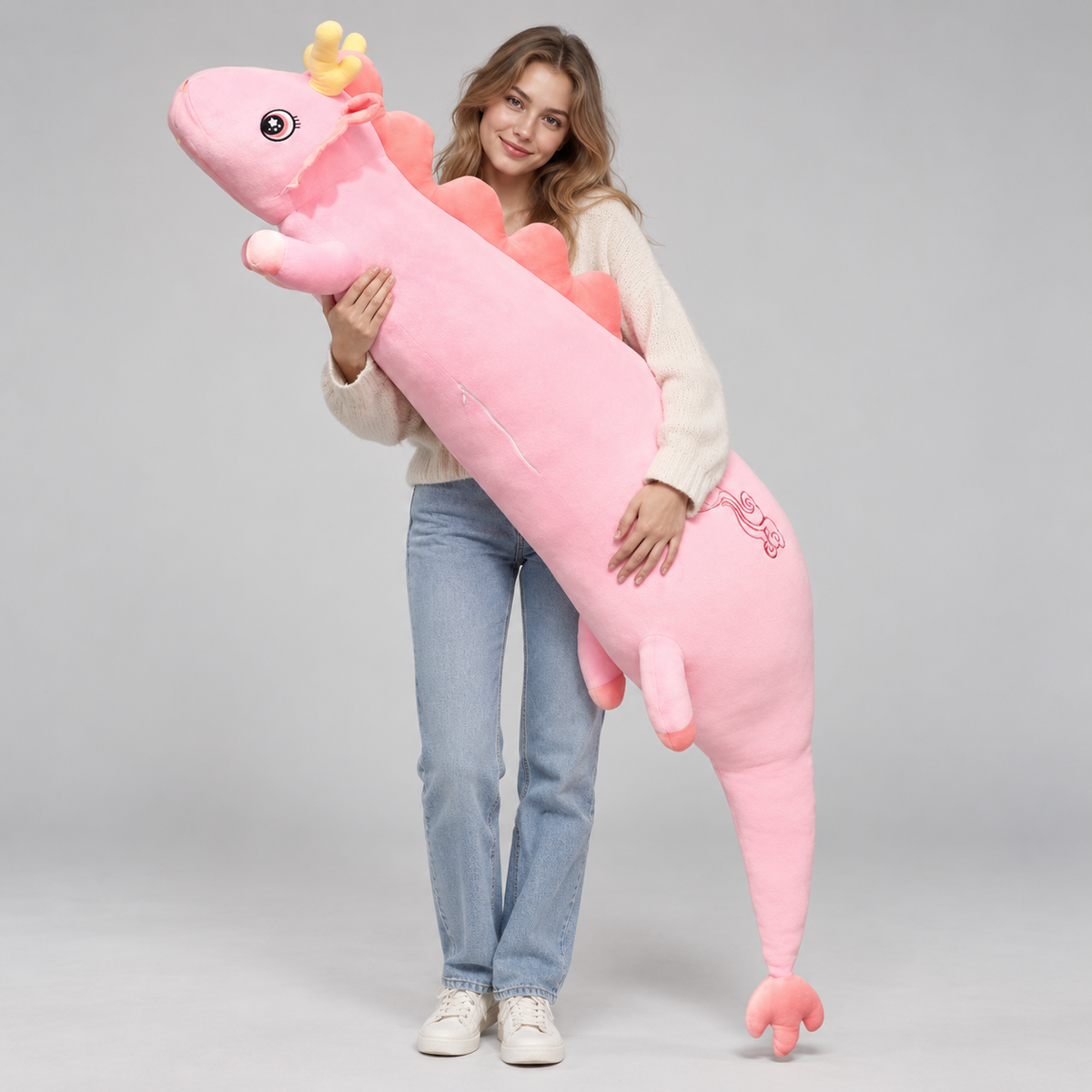 Lichaamskussen Draak Knuffel - Comfortabel, Diverse Maten en Kleuren
