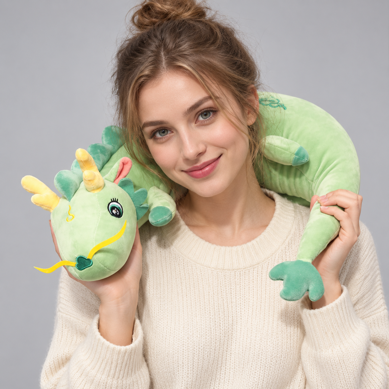 Lichaamskussen Draak Knuffel - Comfortabel, Diverse Maten en Kleuren