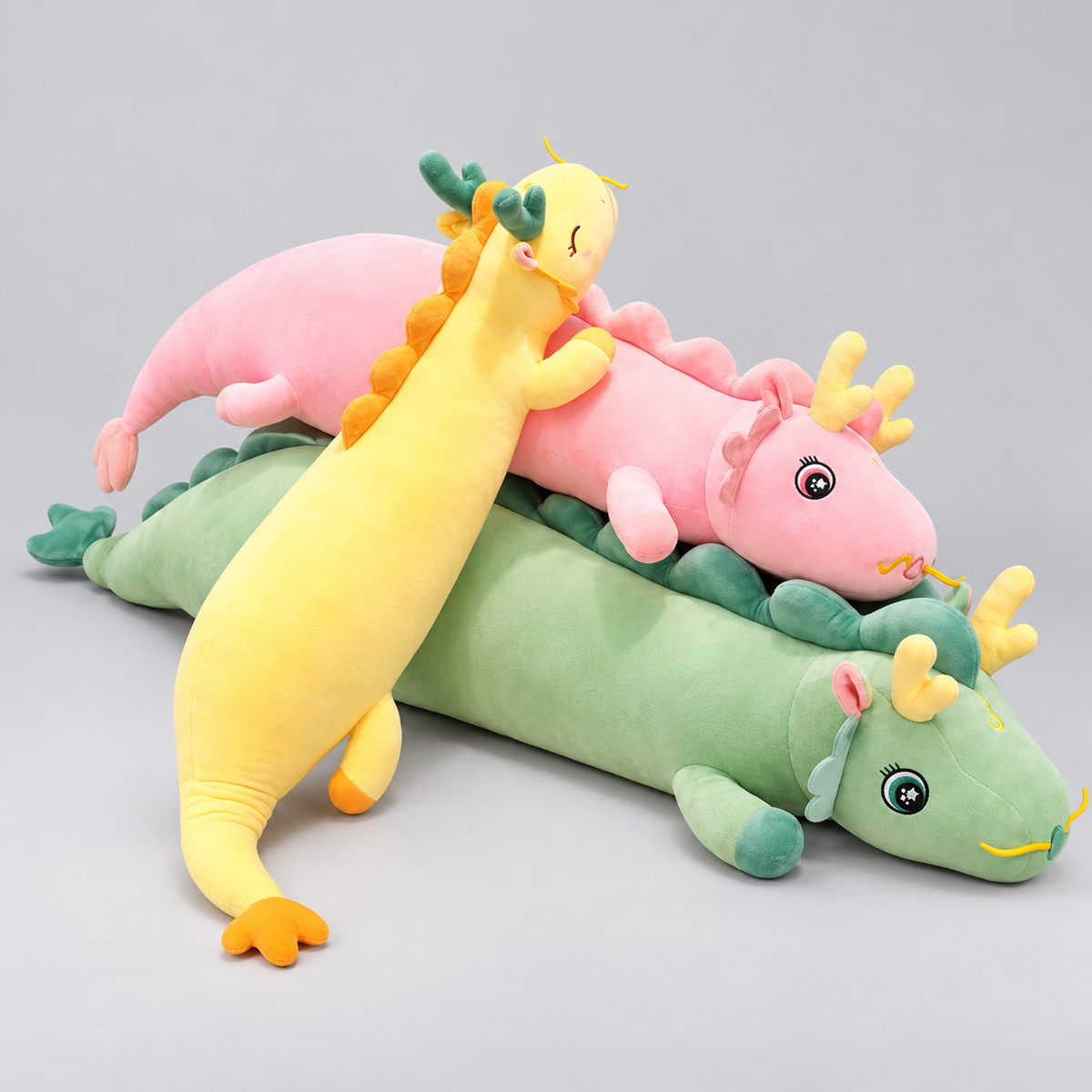 Lichaamskussen Draak Knuffel - Comfortabel, Diverse Maten en Kleuren