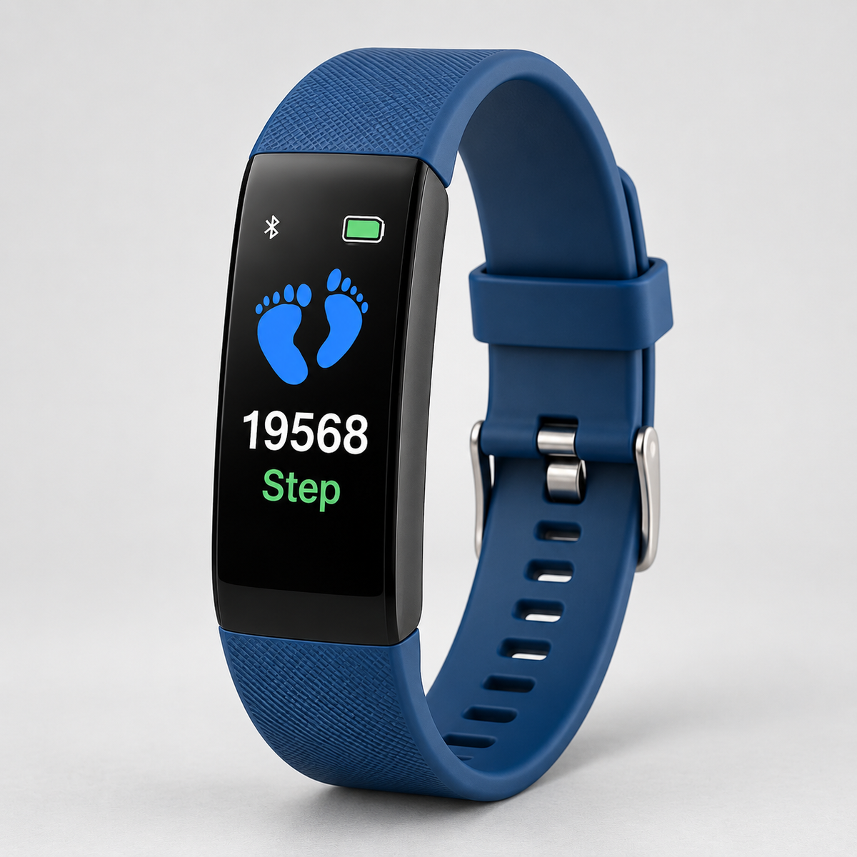 Senioren Smartwatch - Hartslag, Stappen, USB Oplaadbaar