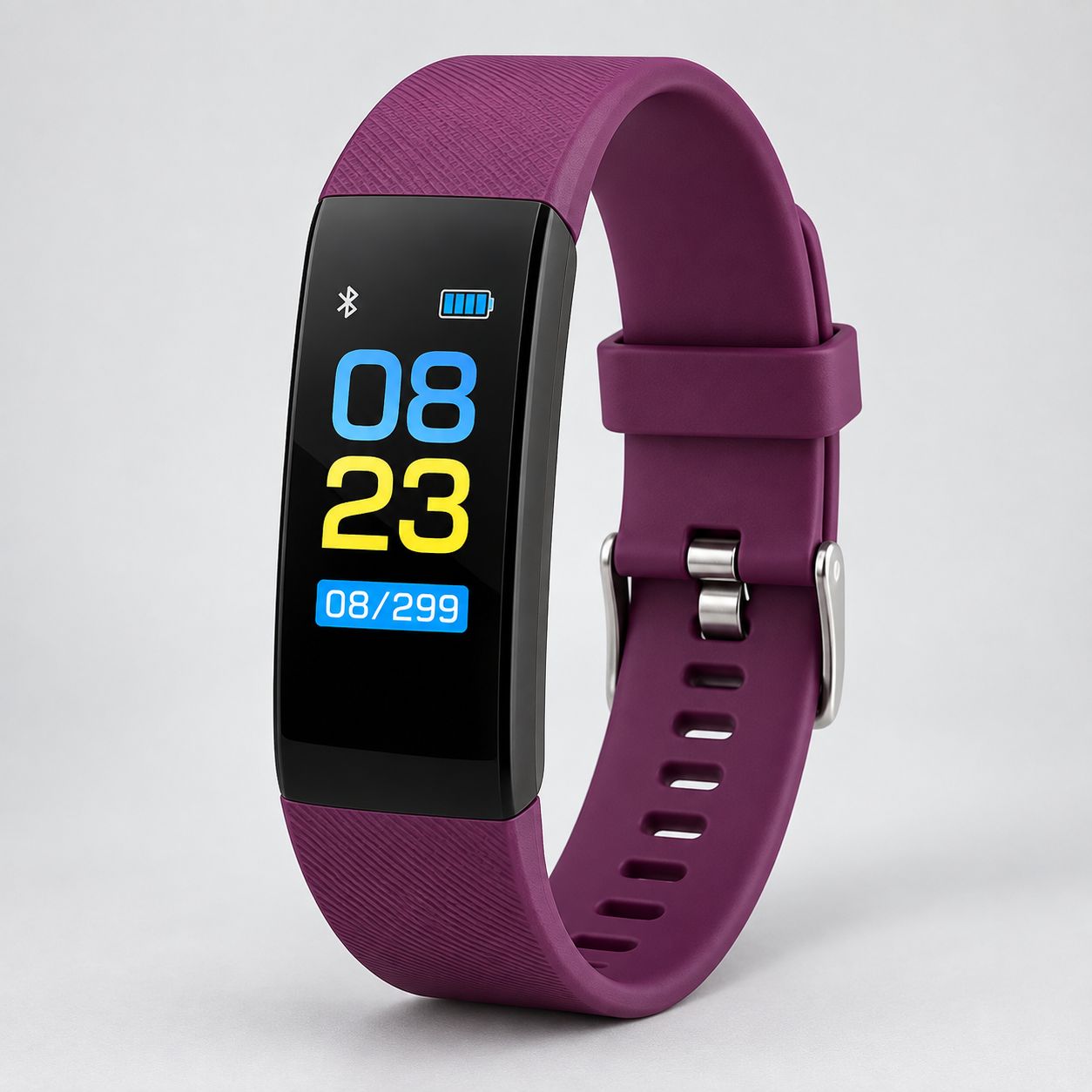 Senioren Smartwatch - Hartslag, Stappen, USB Oplaadbaar