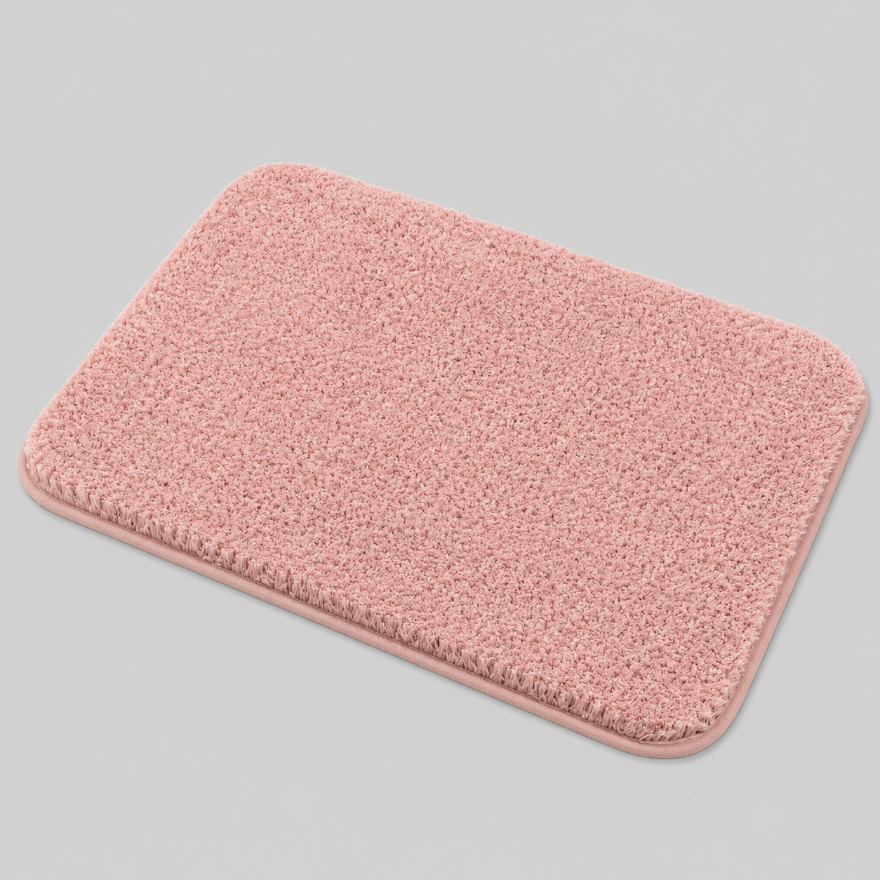 Bath & Shower Mats : Badmat Pluche Microvezel Antislip - Meerdere Kleuren Small Medium Large in Roze van Casa & Beyond