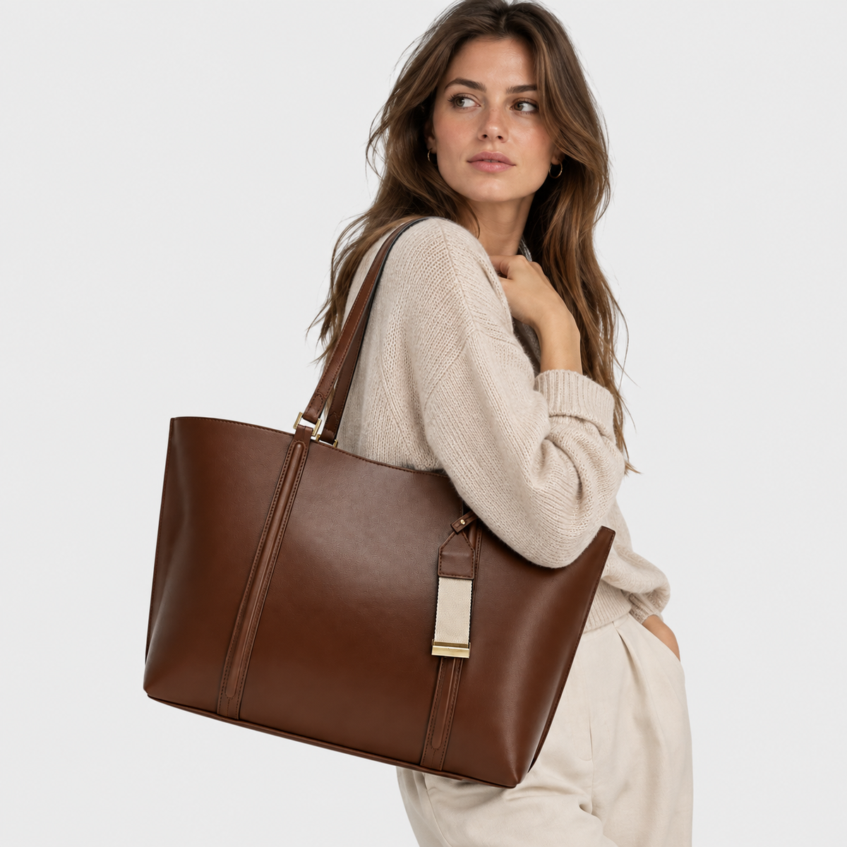 Stylish Handbag with Extra Storage Space