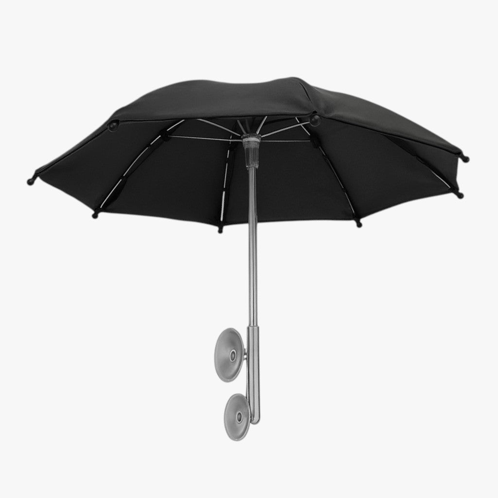 outdoor equipment : Mobiele Telefoon Parasol - Optimale Schaduw en Bescherming in Zwart van Pantino