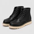 Heren Veterlaarzen - Retro Stijl, Comfortabel, Duurzaam