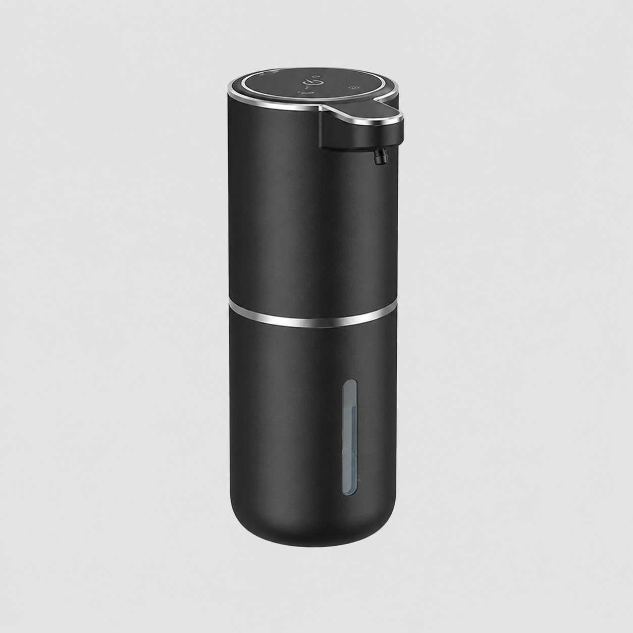 HL – Kitchen – Gadgets – Timers : Contactloze Zeepdispenser met Sensor, Wit of Zwart in Zwart van Steiner Boutique