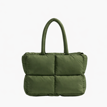 bags : Schoudertas Bruin - S.f.y. - Puffer in Militair Groen van Pantino