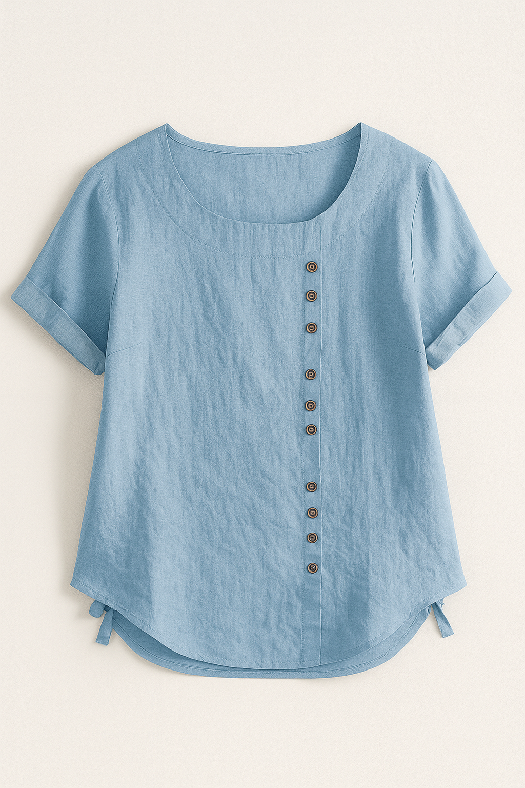 Women's Top Clothes : Heren Linnen Casual Zomeroverhemd met Knopen, Lange Mouwen, Ademend in van Pantinoshop
