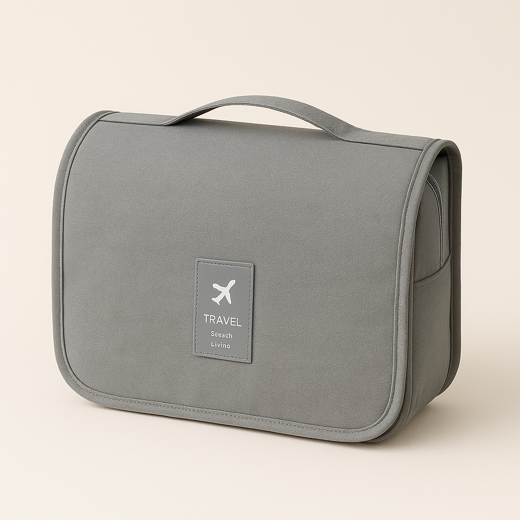 bags : LushLift - Deluxe Toilettas - Roze in Grijs van Pantino