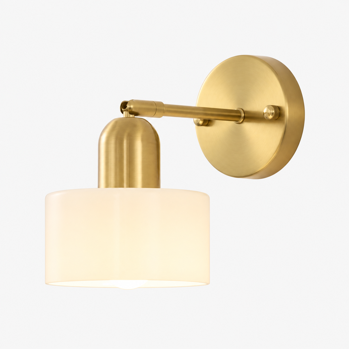 Bauhaus Gekleurde Glazen Wandlamp - Moderne Opbouwlamp