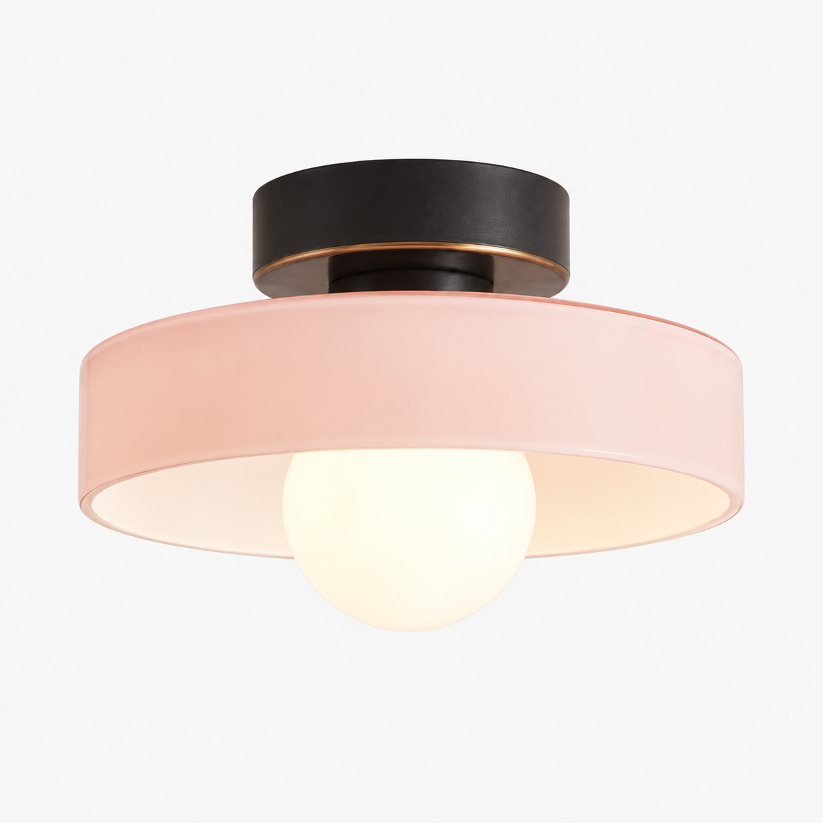 Bauhaus Plafondlamp - Frans-Geïnspireerd Messing Glas Geometrisch
