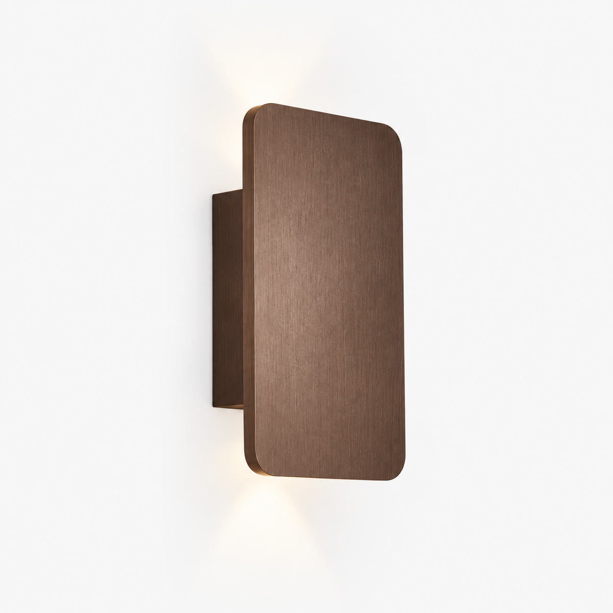 Binnen Rechthoekige LED Wandlamp - Modern Metalen Ontwerp