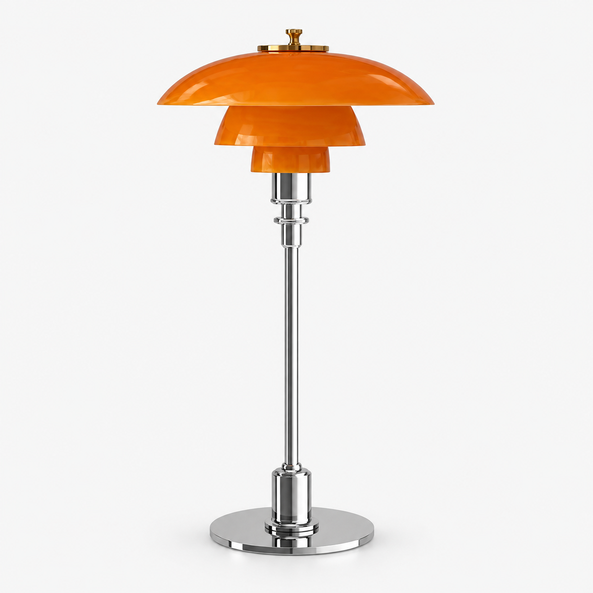Moderne Deense Design Tafellamp - Gelaagde Kap, LED