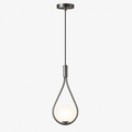 Hanglamp - Moderne Scandinavische Verstelbare Gouden of Zwarte Lamp