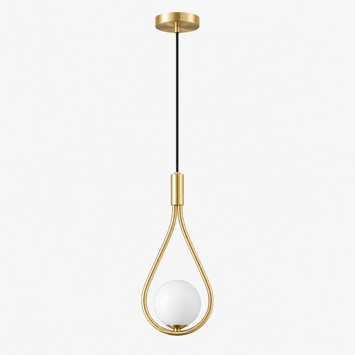 Hanglamp - Moderne Scandinavische Verstelbare Gouden of Zwarte Lamp