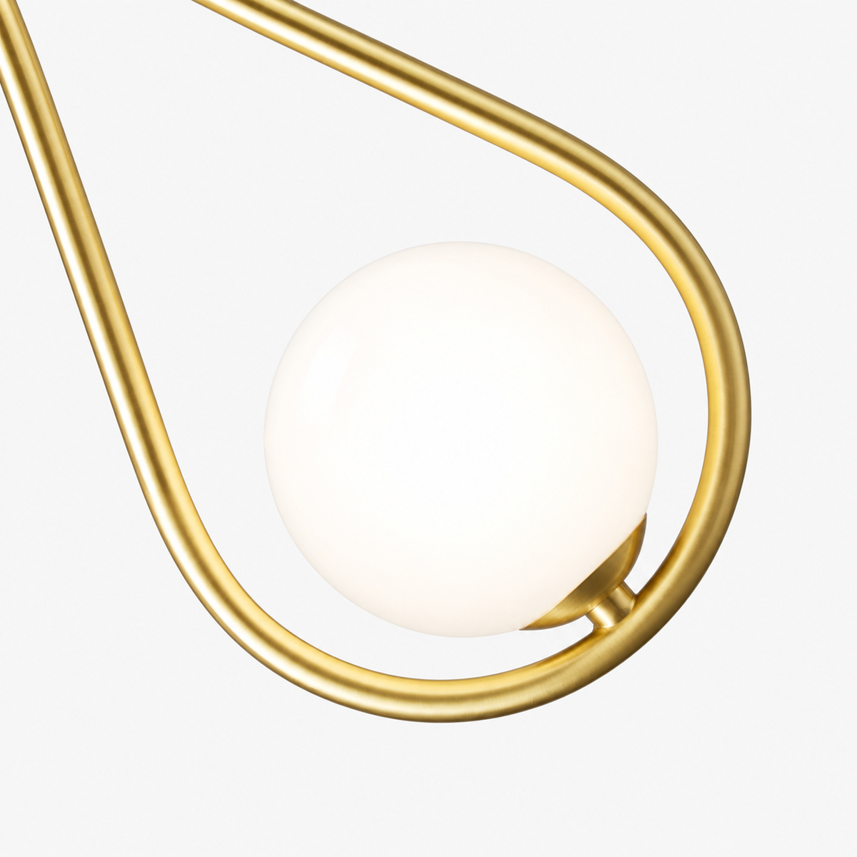 Hanglamp - Moderne Scandinavische Verstelbare Gouden of Zwarte Lamp