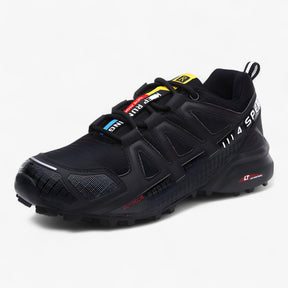outdoor equipment : Heren Waterdichte Wandelschoenen Zwart - Comfortabel voor Trekking & Hiking in Zwart van Pantino