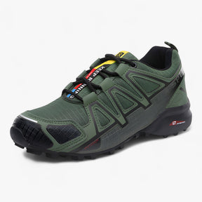 outdoor equipment : Heren Waterdichte Wandelschoenen Zwart - Comfortabel voor Trekking & Hiking in Groen van Pantino