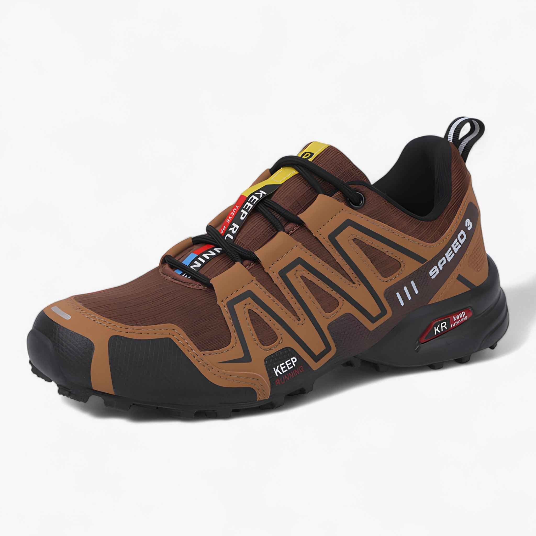 Hiking Boots : Wandelschoenen Heren Waterdicht - Comfortabel Bergwandelen, Antislip in Marron van Pantino