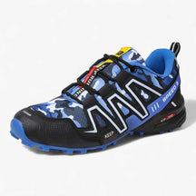 Hiking Boots : Wandelschoenen Heren Waterdicht – Comfortabel Bergwandelen, Antislip in Bleu van Pantino