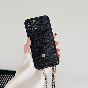 bags : Portemonnee Beige - Ciara Crossbody Phone Case - Draag en Bewaar Je Telefoon en Pasjes Veilig met dit Handige Telefoon Hoesje in van Pantino