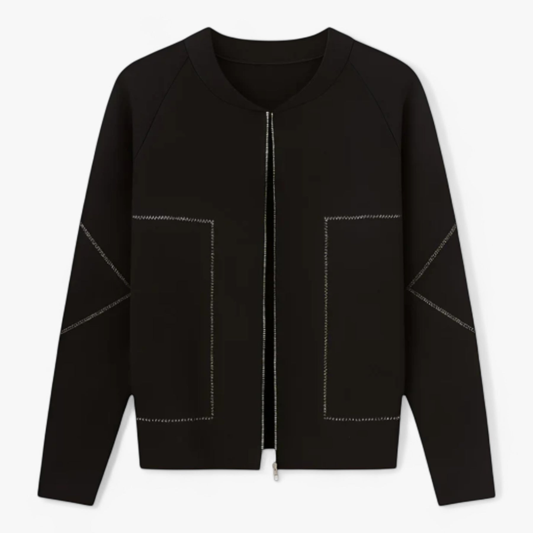 Clothes : Jas Dames Zwart - Licht en Elegant Jasje in Zwart van Pantino