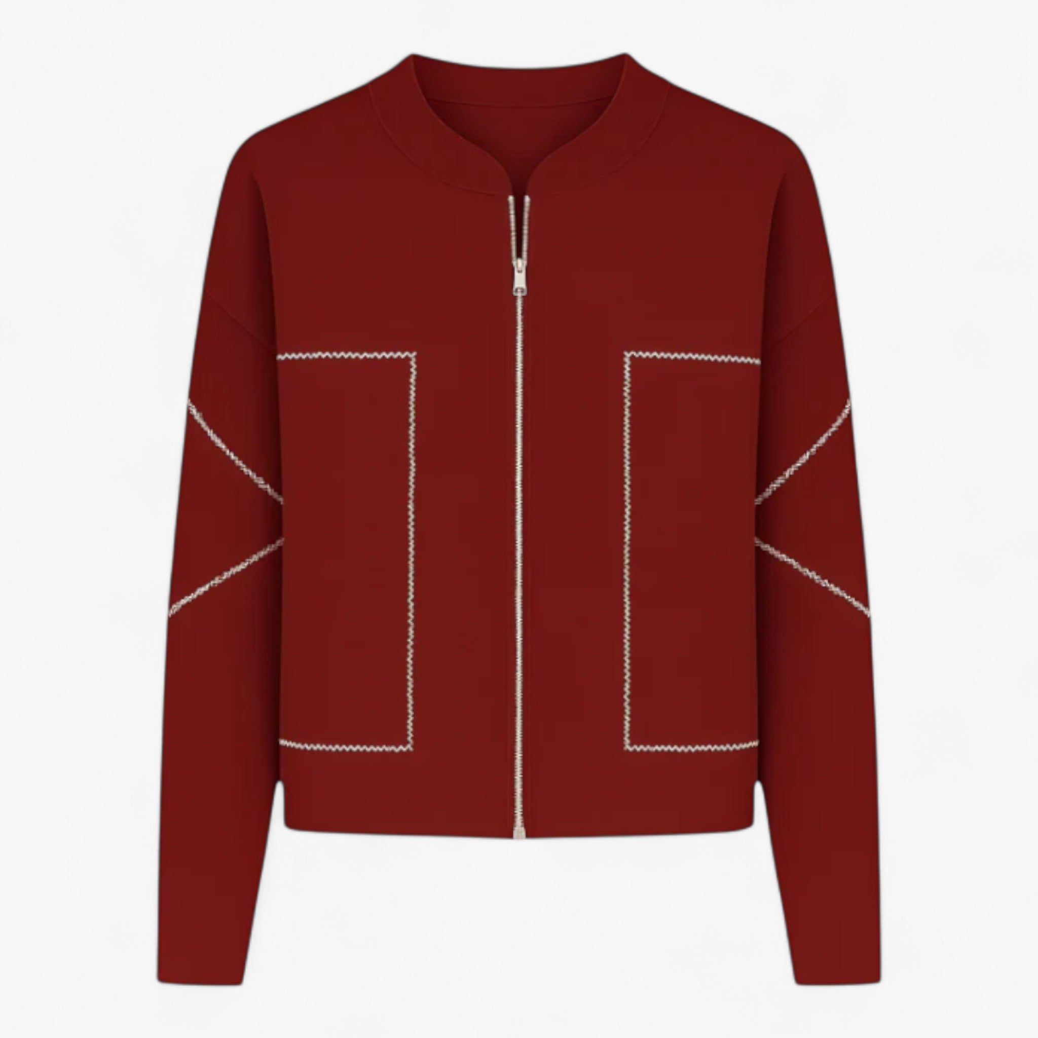 Clothes : Jas Dames Zwart - Licht en Elegant Jasje in Rood van Pantino