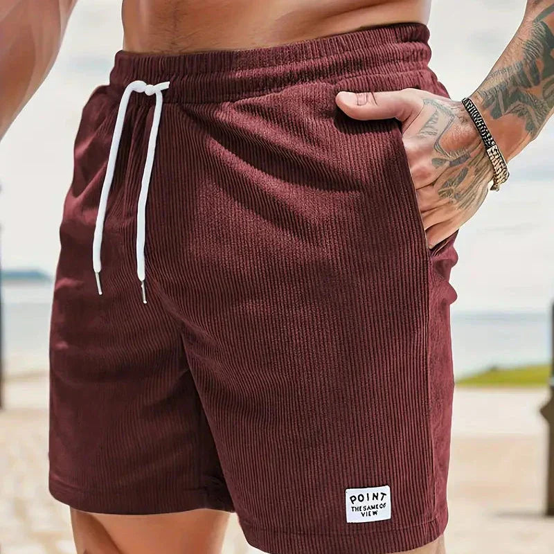 skirts : Dames Short Lichtgewicht Ribfluweel met Trekkoord - Comfort in van Pantino