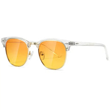 Sunglasses : Clubstar Zonnebril Unisex - Klassieke Gepolariseerde Piloten Zonnebril - Zwart in Geel van Pantino