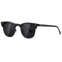 Sunglasses : Clubstar Zonnebril Unisex - Klassieke Gepolariseerde Piloten Zonnebril - Zwart in Zwart Montuur Zwart Lens van Pantino