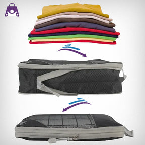 bags : Compressie Inpakblokken Set - Stressvrij Reizen Slim Inpakken - Nylon in van Pantino