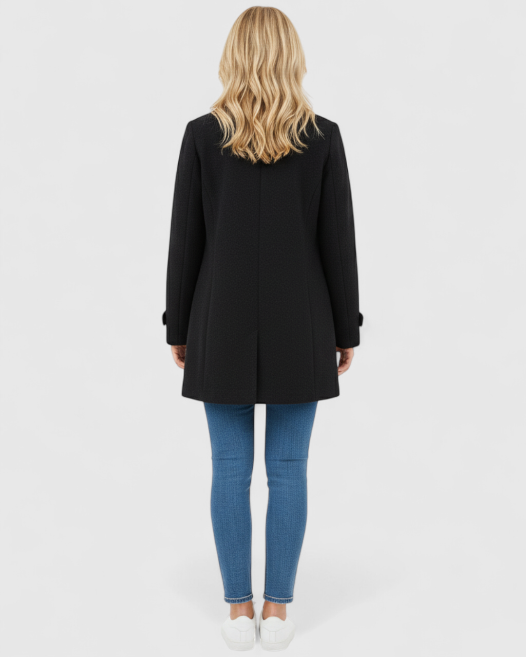 Clothes : Elegante Winterjas voor Dames - Zwart in van Pantino