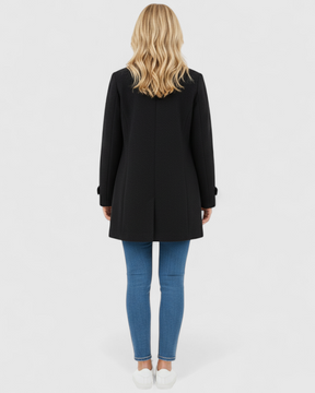 Clothes : Elegante Winterjas voor Dames - Zwart in van Pantino