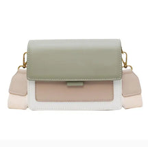 bags : Dames Crossbody-Tas van Groen Leer met Zachte Textuur en Klep Sluiting in Groen 19.5x7x15cm van Pantino