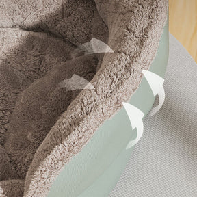 pets : Knusse Donut Hondenmand - Pastelgroen - Groen in van Pantino