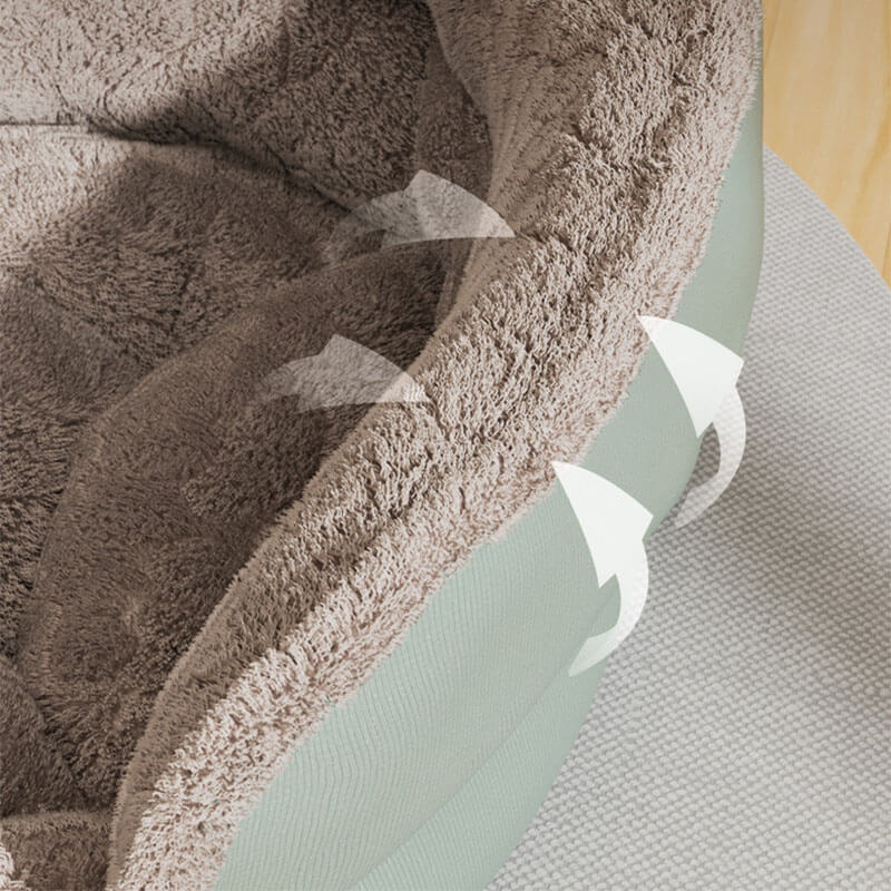 pets : Knusse Donut Hondenmand - Pastelgroen - Groen in van Pantino