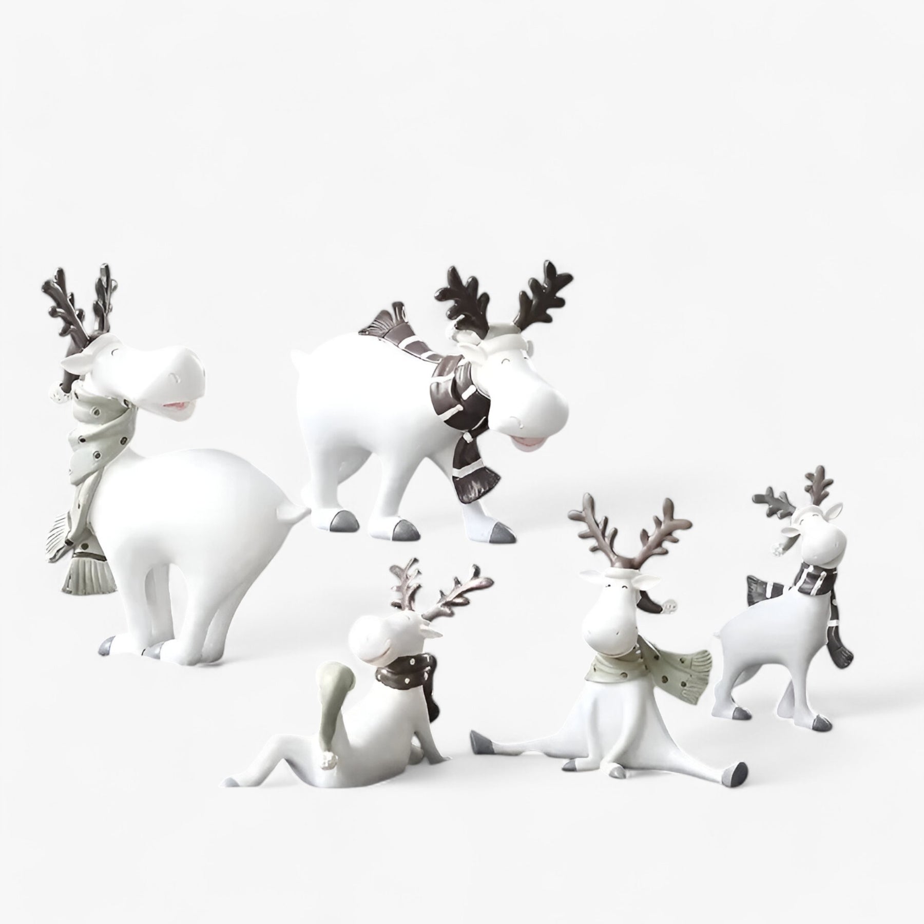 home & garden : Elegante Witte Hert Decoratie in van Pantino