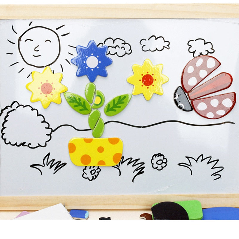 other : PlayWood - Houten Magnetische Krijtbord in van Pantino