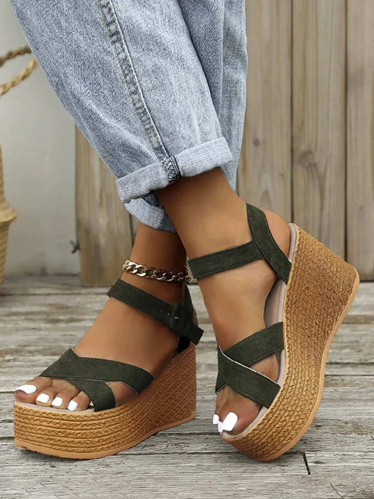 Sandals : Sandalen Dames Groen - Comfortabele Orthopedische - Perfect voor die op Zoek zijn naar Verlichting en Stijl in van Pantino
