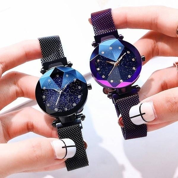 watches : CosmicWatch - Zwart - Horloge in van Pantino