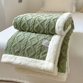 home & garden : ComfortCover - Comfort Deken - Grijs in Groen van Pantino