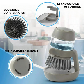 home & garden : Multifunctionele Schoonmaakborstel - Keuken Bad Badkamer - Nylon in van Pantino