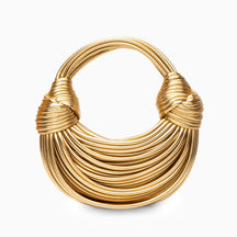 bags : Handtas Dames Goud - Exclusieve Elegante in Goud van Pantino