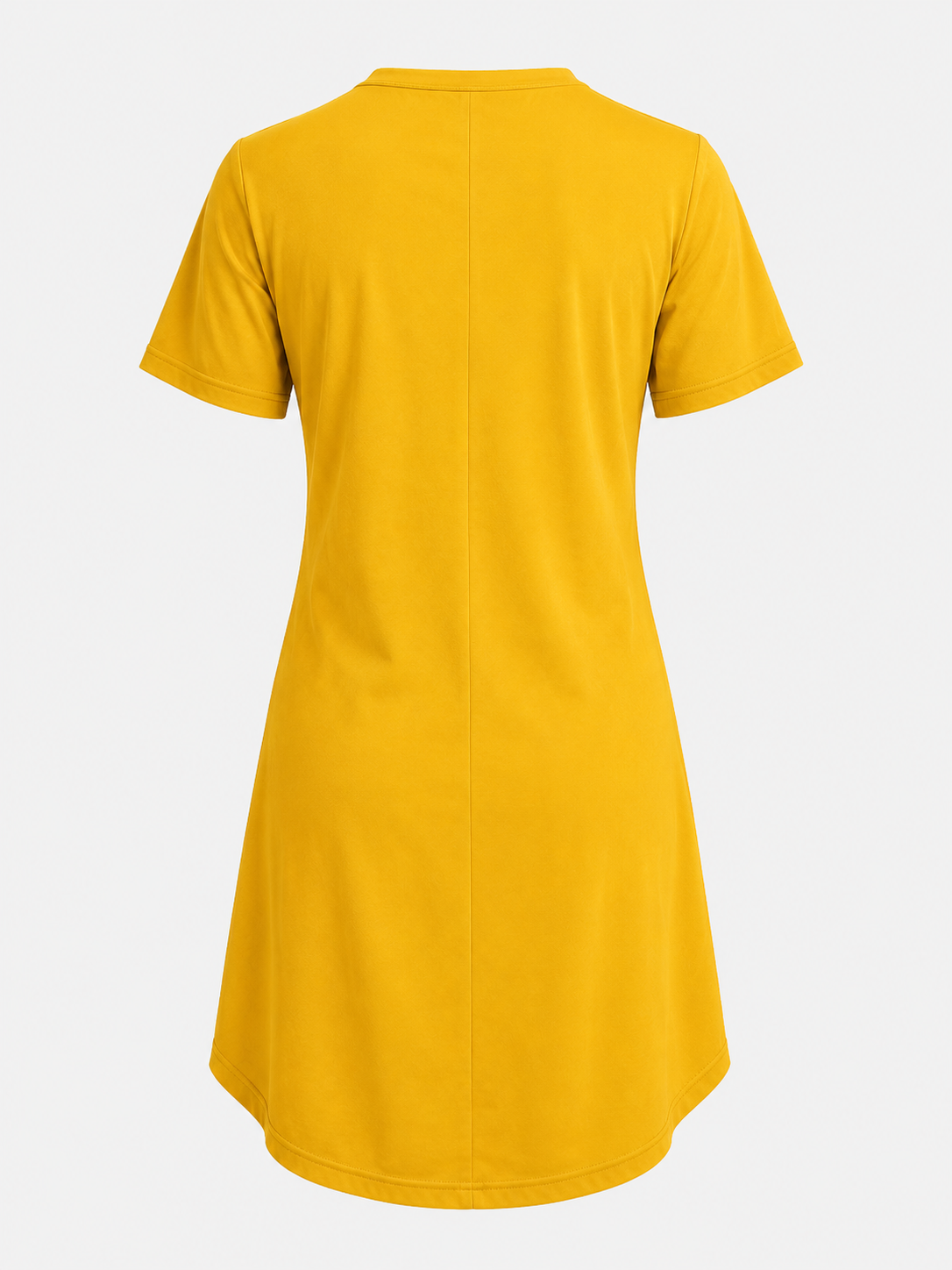 Midi Jurken : Dames Jurk van 95% Polyester en 5% Spandex met Korte Mouwen in van Pantinoshop