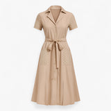 Robe d'Été Femme - Col V Décontracté